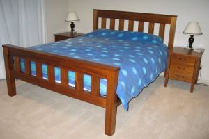 BedroomsettingmadefromVictorianAshtintedtosuitthecustomerstastes.1