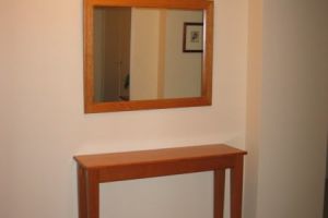 C H Redgumhalltablewithmirror.170