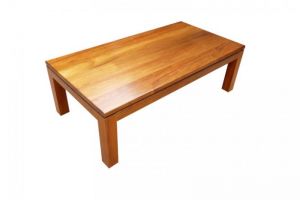 Coffeetable madefromBlackwoodwithflushlegandrailstothetop51
