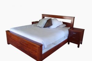 Bed setting made from Redgum  2 