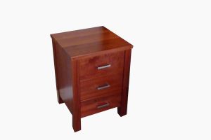 Bed side table made from Redgum  2 